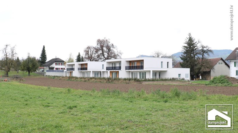 Contemporary two-storey prefab house in Triengen
