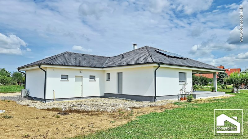 Contemporary prefab house in Velika Gorica