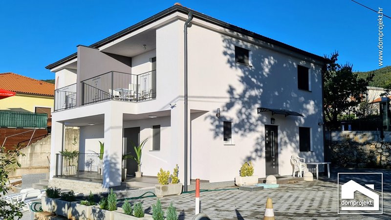Modern prefab house in Veprinac