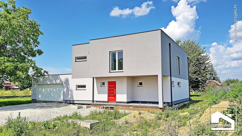 Prefab house in Zagreb