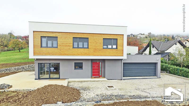 Prefab house in Zagreb