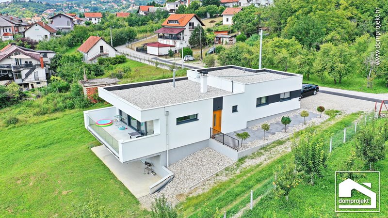 Prefab house in Zagreb
