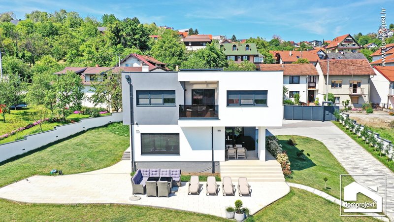 Prefab house in Zagreb