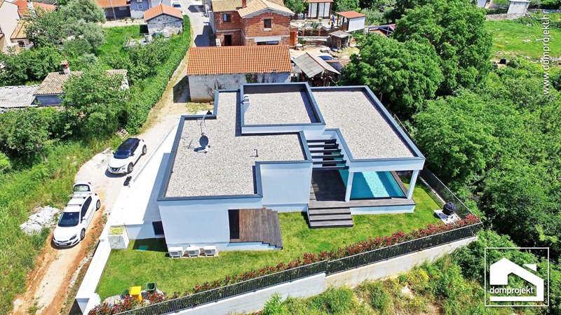 Contemporary prefab house in Bale