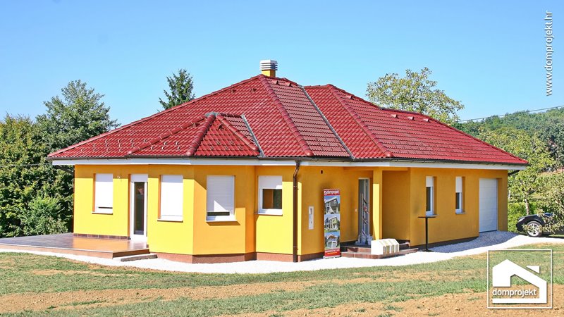 Prefab house in Križevci