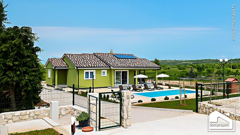 Prefab house in Labin
