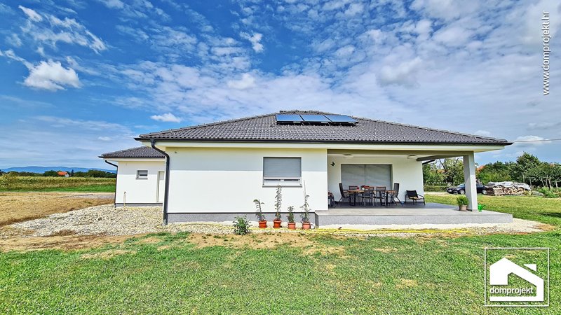 Energy-efficient prefab bungalow in Velika Gorica