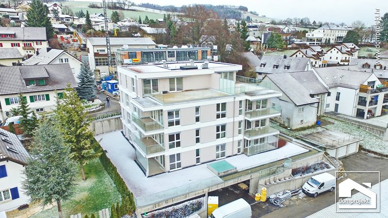 High-quality prefab multi-family building in Lengnau