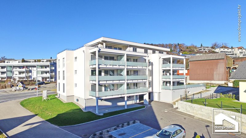 High-quality prefab multi-family building in Pfaffnau