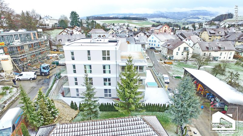 High-quality prefab residential building in Lengnau