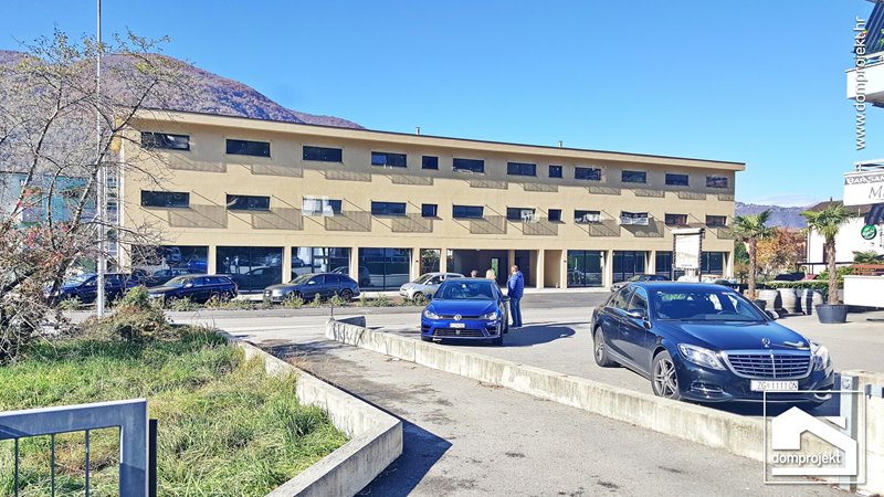 Prefab apartment building in Melano