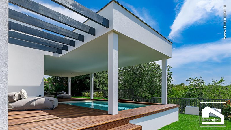 Modern prefab bungalow in Bale