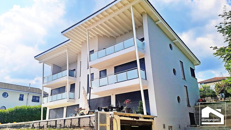 Modern prefab house in Grandson