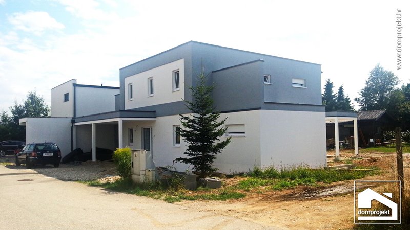 Modern prefab house in Gunskirchen