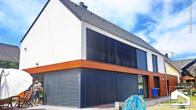 Modern prefab house in Harthausen