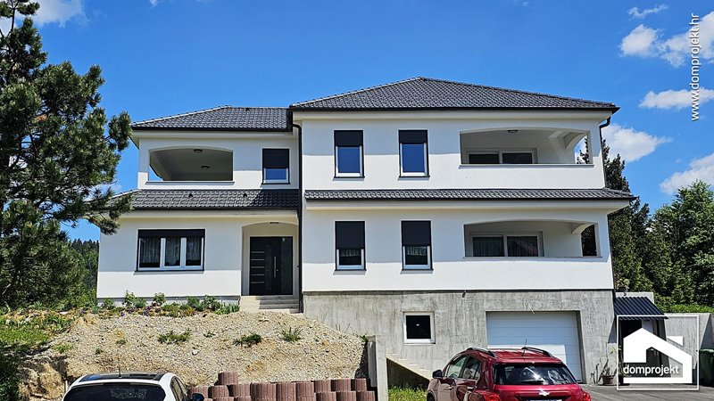 Modern prefab house in Lokve