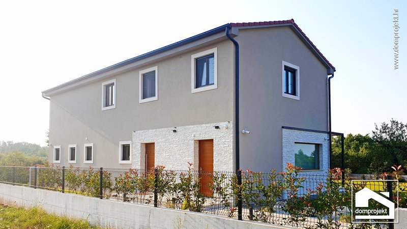 Modern prefab house in Nova Vas