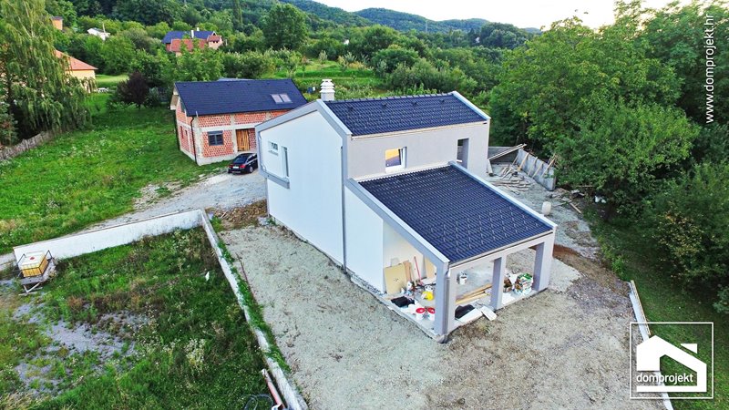 Modern prefab house in Požega