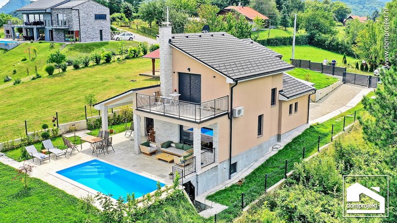 Prefab house in Samobor