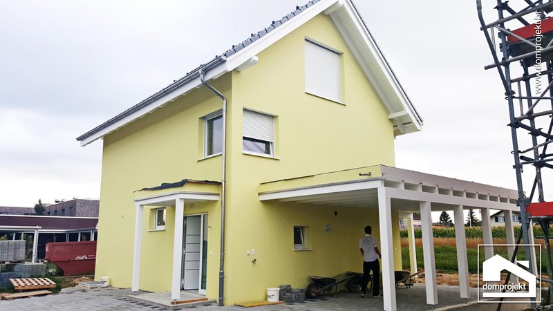 Modern prefab house in Subingen