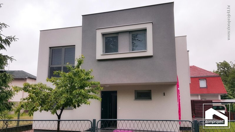 Modern prefab house in Varaždin
