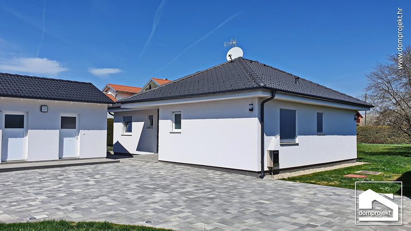 Modern prefab house in Velika Gorica
