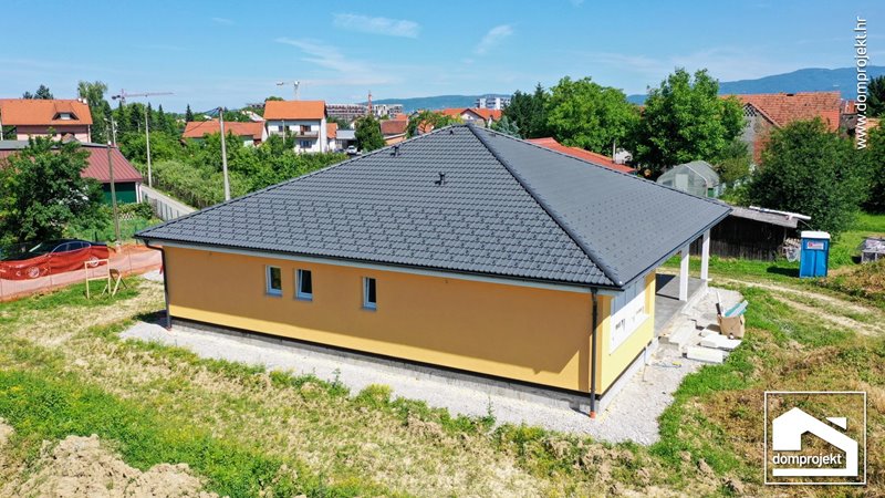 High-quality prefab bungalow in Zagreb