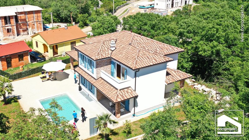 Contemporary two-storey prefab house in Gabonjin