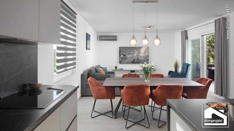 Contemporary prefab bungalow in Labin