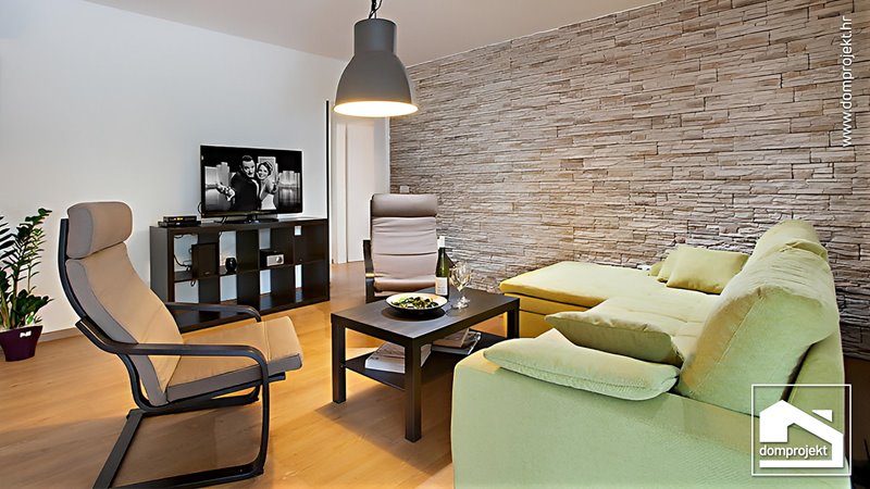 Contemporary two-storey prefab house in Labin