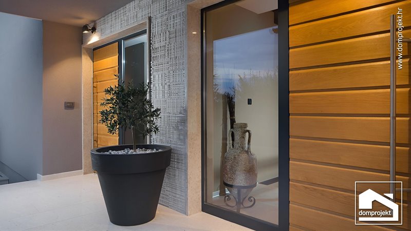 Contemporary two-storey prefab house in Umag