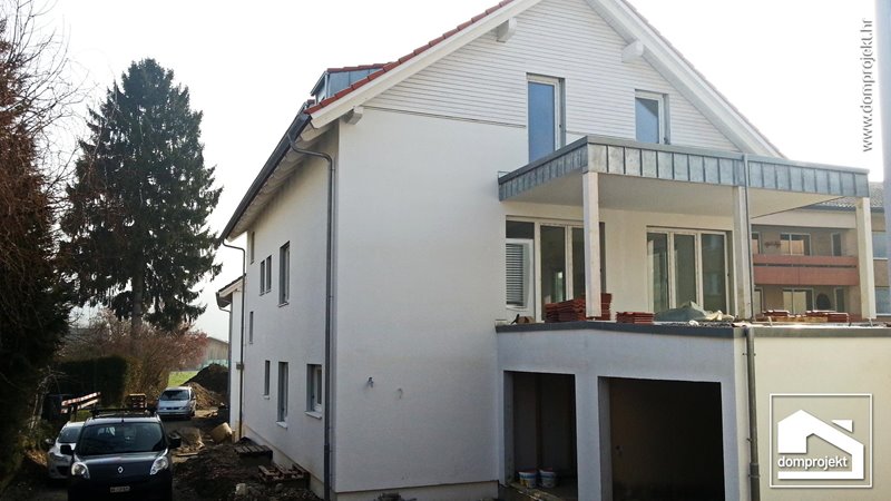 Contemporary prefab house with attic in Othmarsingen