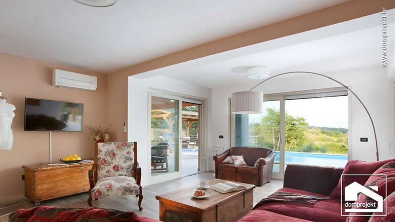 Family prefab house in Grožnjan