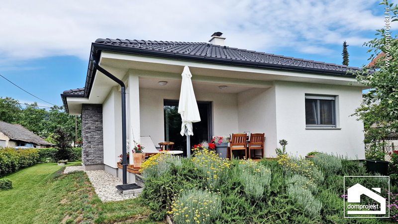 Contemporary prefab bungalow in Samobor