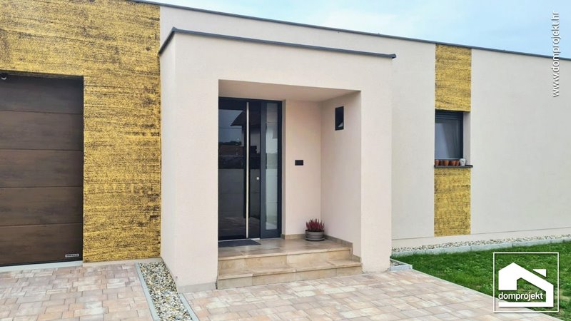 Contemporary prefab house in Varaždin