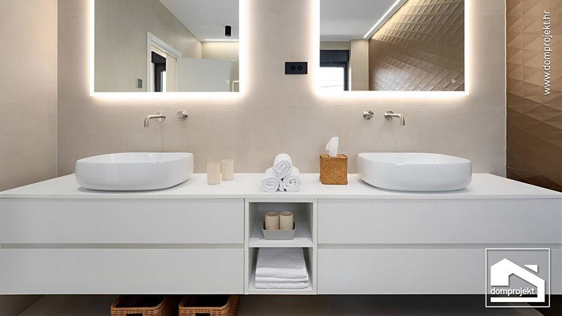 Family prefab house in Labin