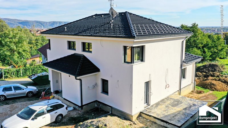 Two-storey prefab house in Brdovec turnkey
