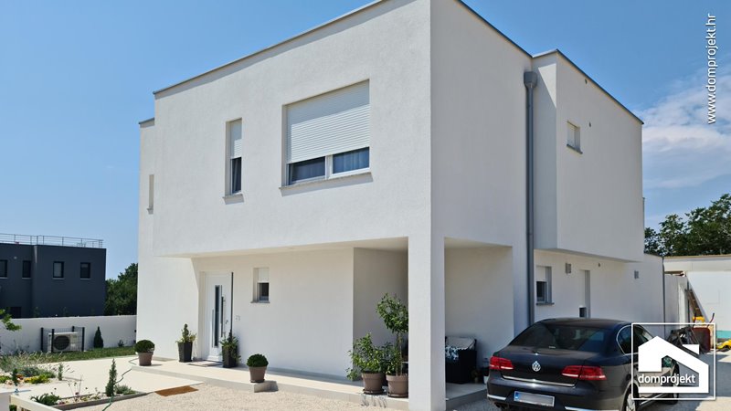Modern prefab house in Galižana