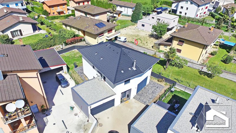 High-quality prefab house in Riva San Vitale