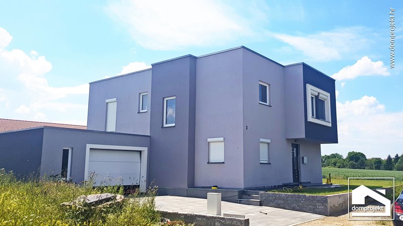 Modern prefab house in Rosenfeld