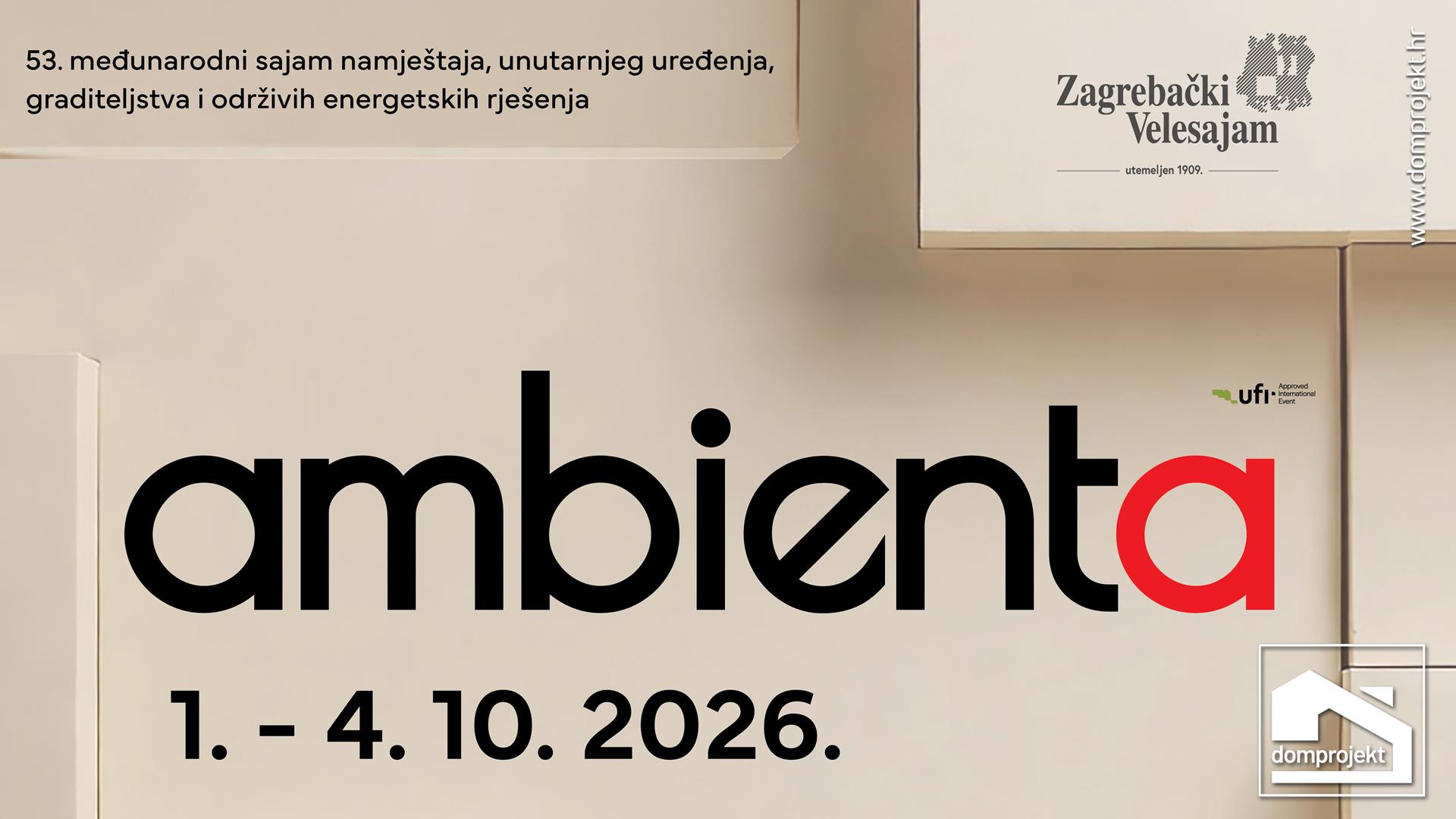 Ambienta Fair 2026 @Zagreb Fair